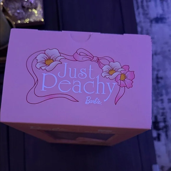 New Stanley Barbie Peach Floral Tumbler - Picture 2 of 7